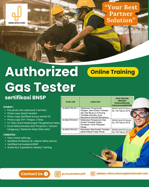Authorized Gas Tester