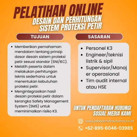 Desain dan Perhitungan Sistem Proteksi Petir
