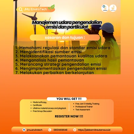 Manajemen Udara Pengendalian Emisi dan Partikulat