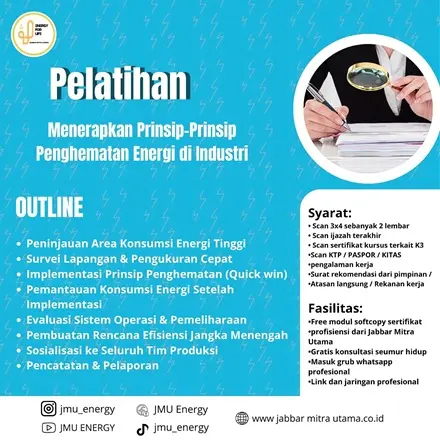 Menerapkan Prinsip-Prinsip Penghematan Energi di Industri