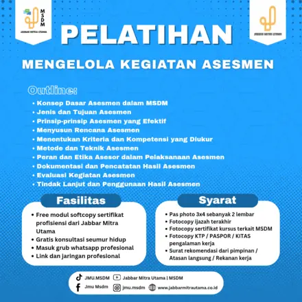 Mengelola Kegiatan Asesmen