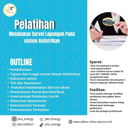 Melakukan Survei Lapangan pada Sistem Kelistrikan