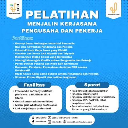 Menjalin Kerjasama Pengusaha dan Pekerja