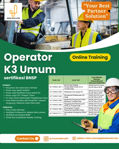 Operator K3 Umum