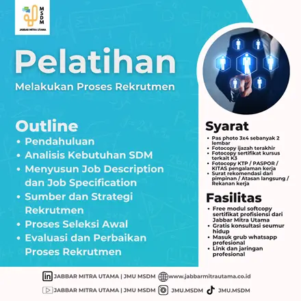 Melakukan Proses Rekrutmen