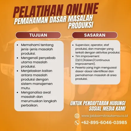 Pemahaman Dasar Masalah Produksi
