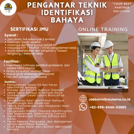 Pengantar Teknik Identifikasi Bahaya