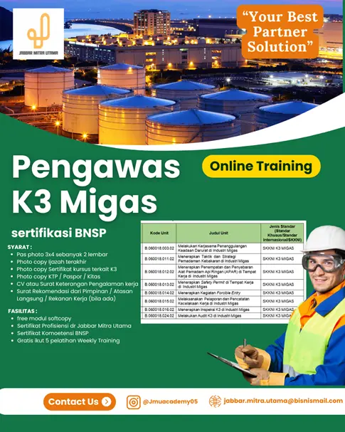 Pengawas K3 Migas