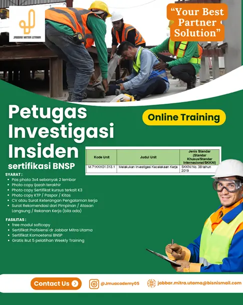 Petugas Investigasi Insiden