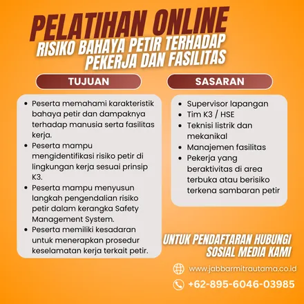 Risiko Bahaya Petir Terhadap Pekerja dan Fasilitas
