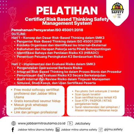 Certified Risk Based Thinking Safety Management System