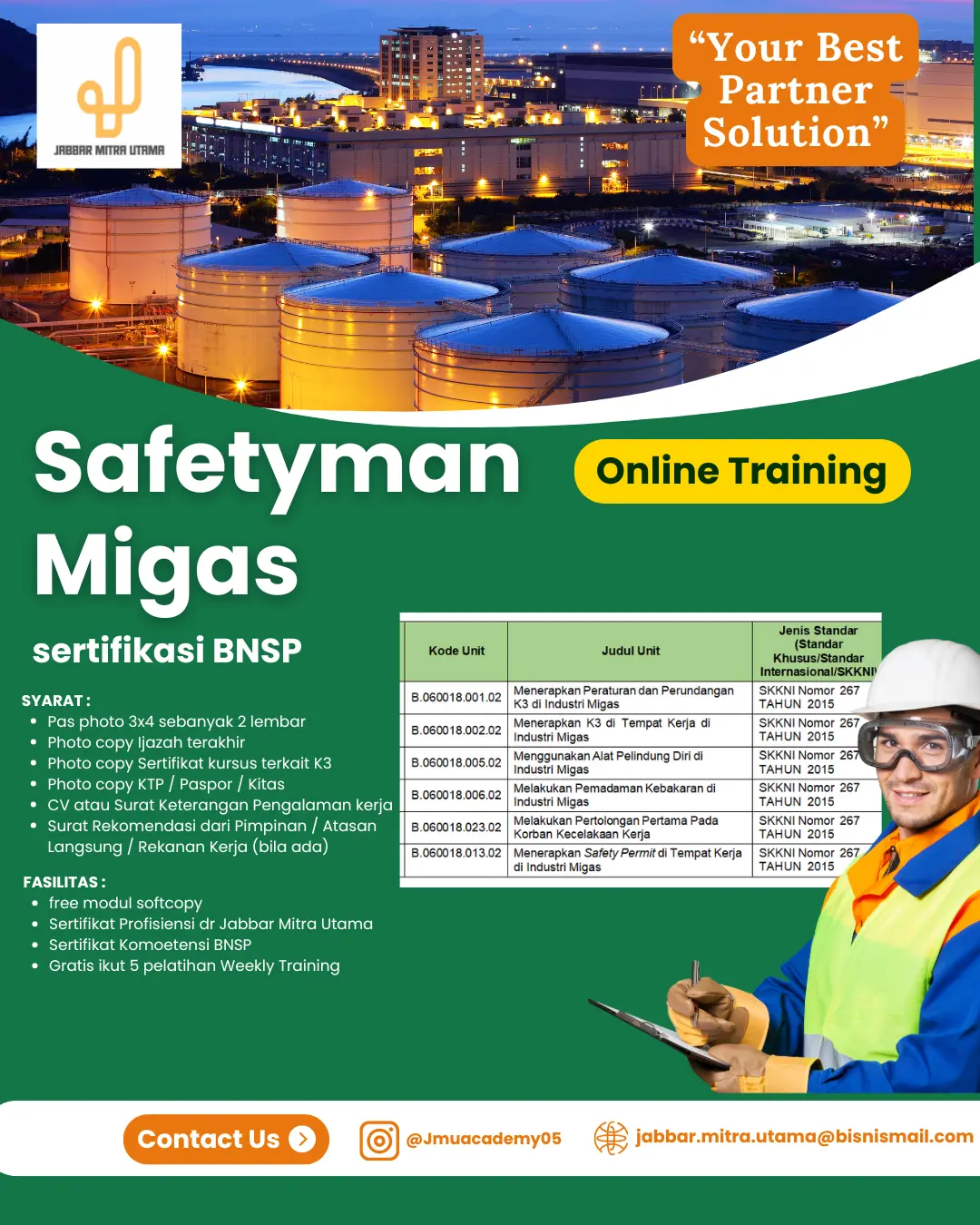 Safetyman Migas
