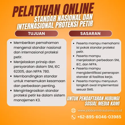 Standar Nasional dan Internasional Proteksi Petir