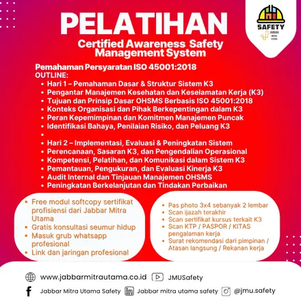 Certified Awareness Safety Management System