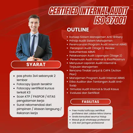 Certified Internal Audit Anti Bribery