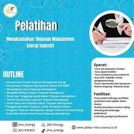 Melaksanakan Tinjauan Manajemen Energi Industri