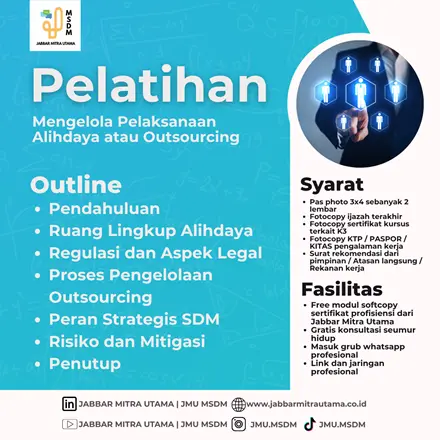 Mengelola Pelaksanaan Alihdaya atau Outsourcing