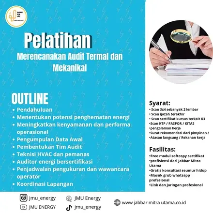 Merencanakan Audit Termal dan Mekanikal