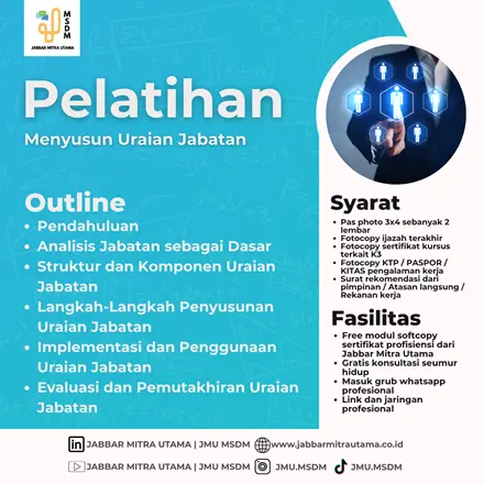 Menyusun Uraian Jabatan