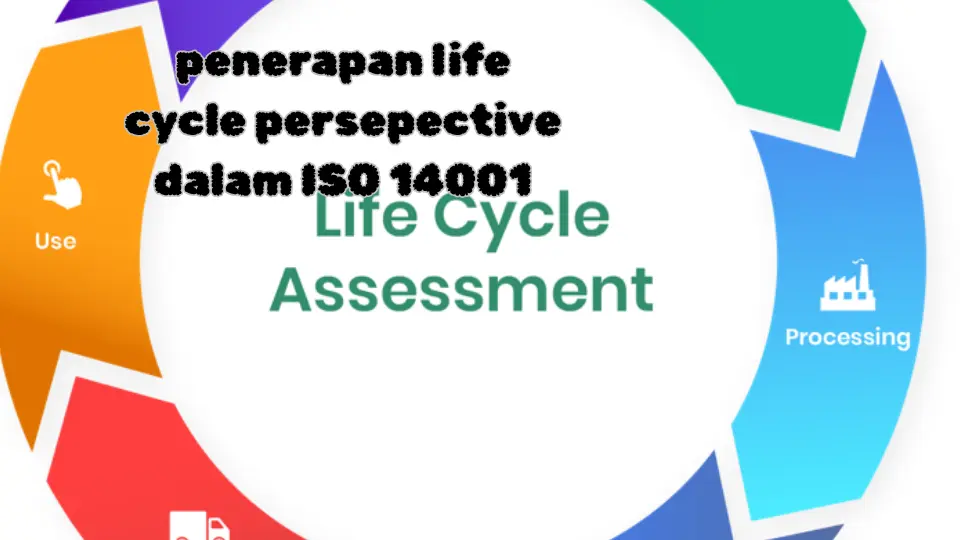 Penerapan Life Cycle Persepective dalam ISO 14001