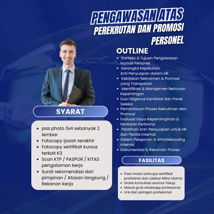 Pengawasan atas Perekrutan dan Promosi Personel