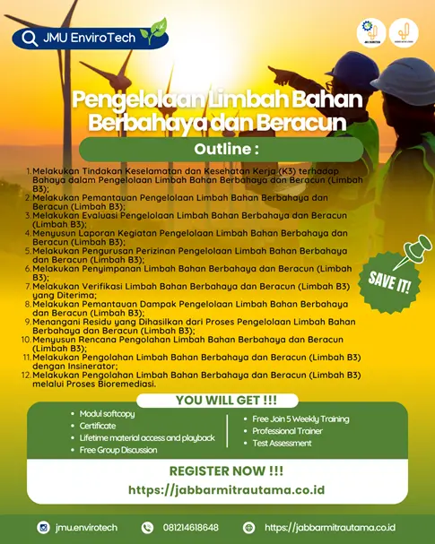 Pengelolaan Limbah Bahan Berbahaya dan Beracun