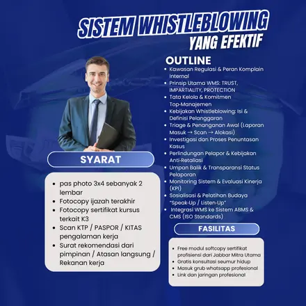 Sistem Whistleblowing yang Efektif