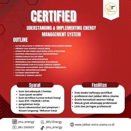 Certified Understanding & Implementing Energy Management System