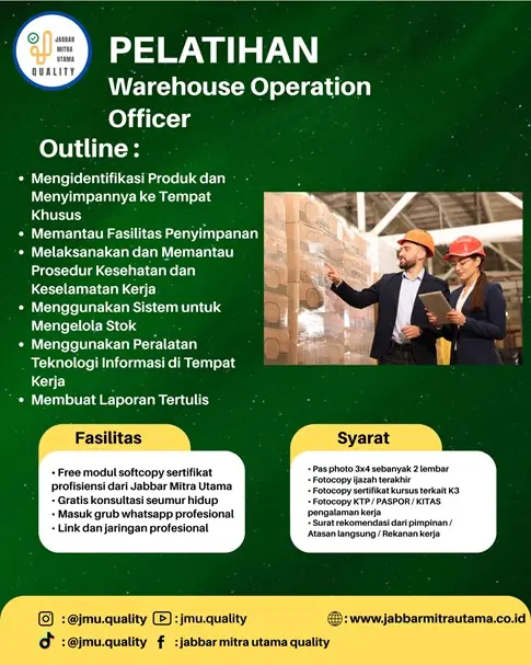 Warehouse Operation Officer